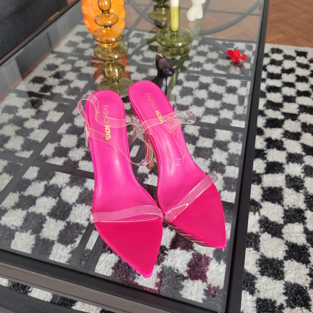 Fashion Nova platform stilettos